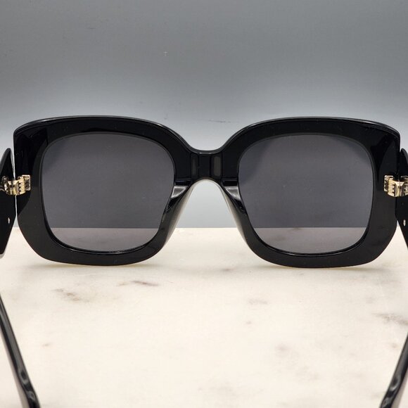 BALENCIAGA BB0069S 001 Women\'s Black Oversized Square Sunglasses 53-23 145 main image 13